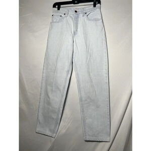 VTG Levi's USA 17550-0206‎ Light Blue Relaxed Denim Mom Jeans Size 7 Preowned